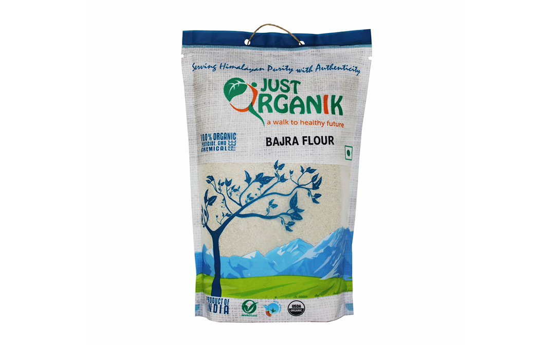 Just Organik Bajra Flour    Pack  500 grams